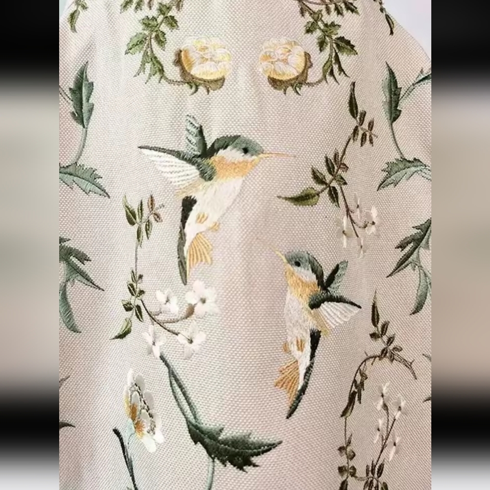 Runway Embroidered Top Midi Dress Strapless - Picture 11 of 12